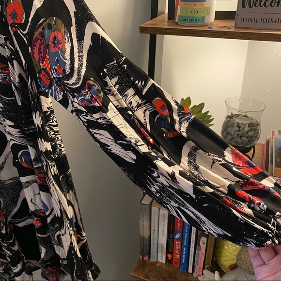 Free People Drift Away Cold Shoulder Tunic Dress - Picture 6 of 7